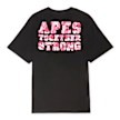 A Bathing Ape ABC Camo College ATS Tee schwarz 89427 1