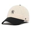 47 MLB New York Yankees Base Runner Two Tone Clean Up Cap beige 90100 1