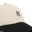 47 MLB New York Yankees Base Runner Two Tone Clean Up Cap beige 90100 3