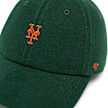 '47 MLB New York Mets Premium Base Runner Clean Up Cap grün 90391 4
