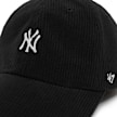 '47 MLB New York Yankees Cord Base Runner Clean Up Cap black 85704 4