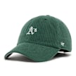 '47 MLB Oakland Athletics Cord Base Runner Clean Up Cap grün 89749 1