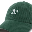 '47 MLB Oakland Athletics Cord Base Runner Clean Up Cap grün 89749 4