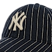 '47 MLB New York Yankees Wool Pinstripe ’47 Clean Up Cap blauw 91025 4