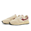 Autry Reelwind Low Man suede/net ecru/rubwine beige 87388 1