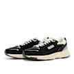 Autry Hyperway Low Man Suede Mesh white/silver zwart 85742 1