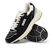 Autry Hyperway Low Man Suede Mesh white/silver zwart 85742 7
