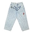 ICECREAM Running Puppy Patch Triple Scoop Denim Pant heavy wash blue blauw 90167 1