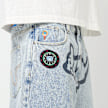 ICECREAM Running Puppy Patch Triple Scoop Denim Pant heavy wash blue blauw 90167 6