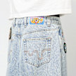 ICECREAM Running Puppy Patch Triple Scoop Denim Pant heavy wash blue blauw 90167 7