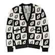 ICECREAM Checkerboard Cardigan black schwarz 90176 1