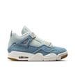 Jordan Wmns Air Jordan 4 Retro Tex "Worn Blue Denim" blau 86111 2