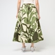Nike W Acg Zip Smth Smmit Skirt Aop lt khaki/cargo khaki grün 88796 4