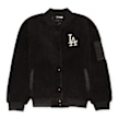 New Era MLB OS Sherpa Bomber Los Angeles Dodgers blk schwarz 86619 1