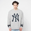 New Era MLB Knit Sweater New York Yankees hgr grau 86621 2