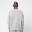 AMI PARIS Wool Knit Alpaca Crewneck Pullover grey 87990 4