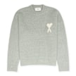 AMI PARIS Knit Sweater ADC grey 87991 1
