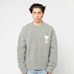 AMI PARIS Knit Sweater ADC grey 87991 2