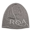 ROA Logo Wool Beanie grau 89507 1