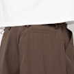 ERL Unisex Nylon Pleated Suit Trousers Woven bruin 90631 6