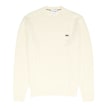 Lacoste Cable Knit Carded Wool Crew Neck Sweater beige 90785 1