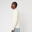 Lacoste Cable Knit Carded Wool Crew Neck Sweater beige 90785 3