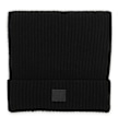Acne Studios Face Beanie Schwarz 91099 1