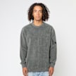 C. P. Company Knitwear Crew Neck In Chenille Cotton grijs 87560 2