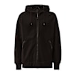 C. P. Company Sweatshirts Hooded Open In Diagonal Raised Fleece black Undefined Color 89803 1