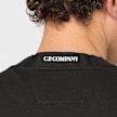 C. P. Company Diagonal Raised Fleece Crewneck Sweatshirt zwart 86020 6