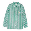 Carhartt WIP Grimsby Shirt Jac grimsby stripe, saguaro grün 90884 1