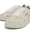 Autry Wmns Medalist Low sue/strass white Undefined Color 91294 5