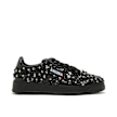 Autry Wmns Medalist Low patent/flower black zwart 91296 2