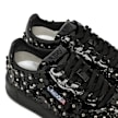 Autry Wmns Medalist Low patent/flower black zwart 91296 6