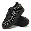 Autry Wmns Medalist Low patent/flower black zwart 91296 7