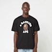 A Bathing Ape College Tee schwarz 92409 2