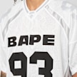 A Bathing Ape Line Camo Jacquard Relaxed Fit Football Jersey M weiß 92446 5