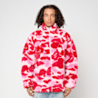 A Bathing Ape ABC Camo Metal One Point Boa Jacket M rosa 92456 2