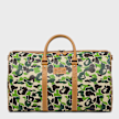 A Bathing Ape ABC Camo PU Ostrich Boston Bag M green 92461 1
