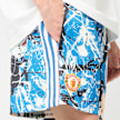 adidas Originals x Manchester United  x Stone Roses AOP Short multicolor blau 93207 5