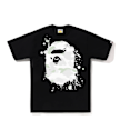 A Bathing Ape City Camo Painting Ape Head Tee M black 93325 1