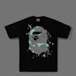 A Bathing Ape City Camo Painting Ape Head Tee M black 93325 7