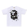 A Bathing Ape City Camo Painting Ape Head Tee Weiss 93324 1