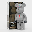Medicom Bearbrick PlayStation 1st Generation 400% multicolor 93932 4