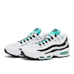 Nike Air Max 95 OG white/hyper jade/black-metallic silver weiß 94094 1