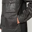Junya Watanabe MAN Leather Coat black 95517 7