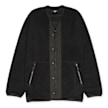 Comme des Garcons Homme V-Neck Zip Fleece Jacket black 95527 1