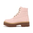 Timberland Wmns Stone Street 6 Inch Lace Up Waterproof Boot light pink 95841 3