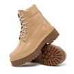 Timberland Wmns Stone Street 6 Inch Lace Up Waterproof Boot beige 95844 7