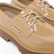 Timberland Wmns Stone Street Boat Shoe Patent Leather beige 95842 6